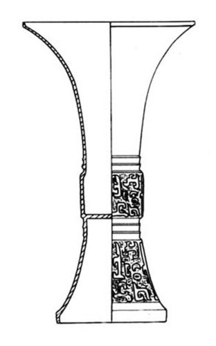 觚铜器简笔画