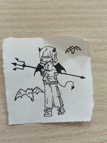 小恶魔简笔画