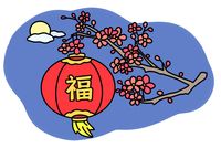 节日 春节 春节花灯笼简笔画图片 200134