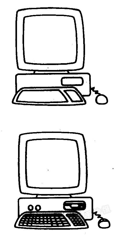 电脑简笔画怎么画