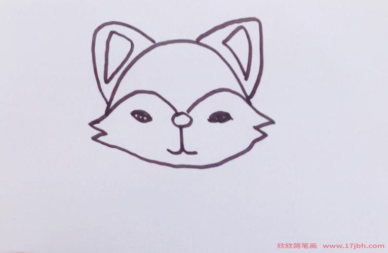 小猫咪简笔画可爱小猫咪怎么画