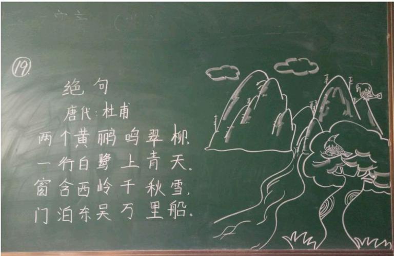 乌市第76中学青年教师闯三关之粉笔字简笔画比赛活动