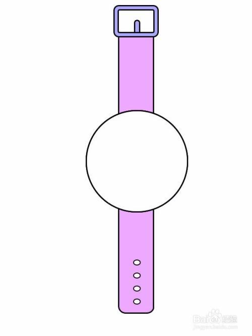 手表的简笔画怎么画