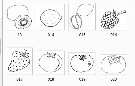 转载资源共享水果简笔画图片-送给学龄前的小朋友