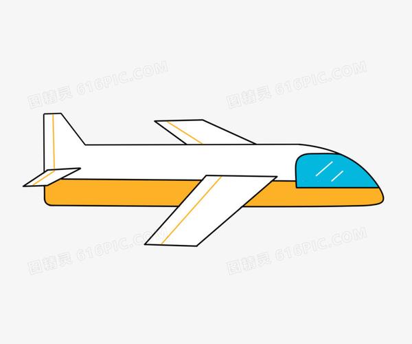 简笔画客运飞机图标元素图片免费下载png素材编号vr7iw2869图精灵