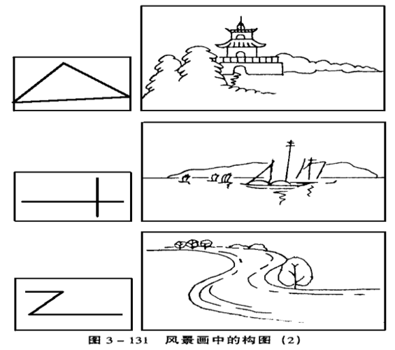 风景简笔画