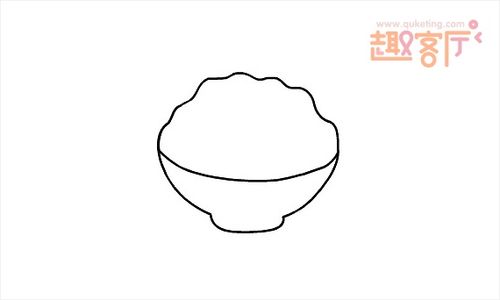 米饭简笔画大全 米饭图片卡通简笔画