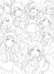 lovelive千歌简笔画6