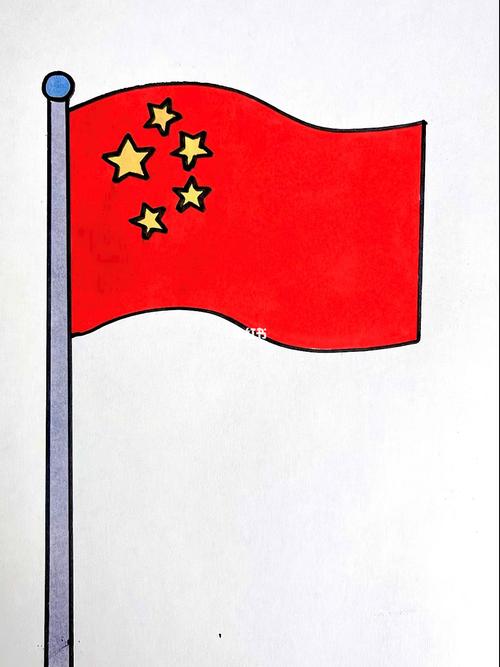 国旗简笔画