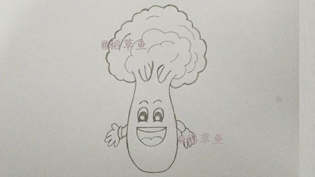 怎样画茄子简笔画7款儿童简笔画教你画卡通蔬菜表情大作战