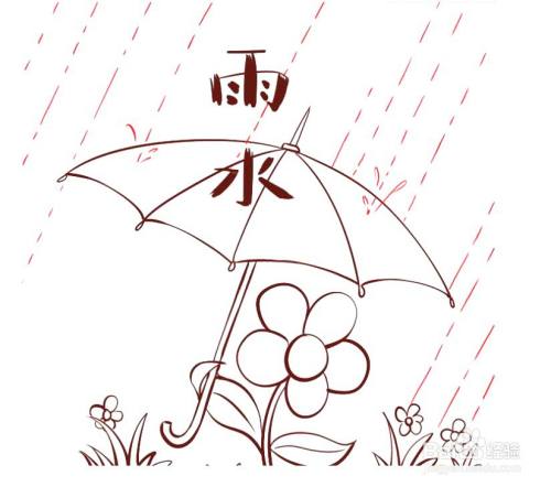 谷雨到了怎么画简笔画