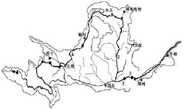 黄河轮廓简笔画