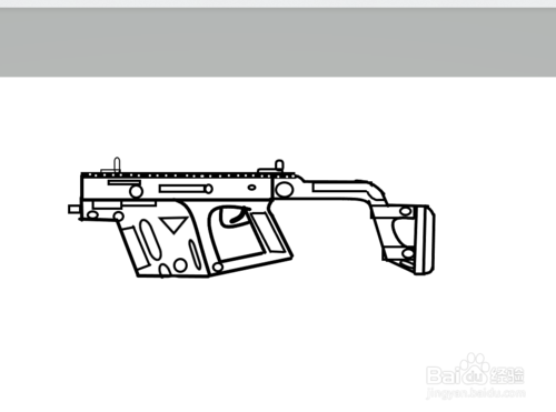 绝地求生上的最厉害的枪怎么画简笔画