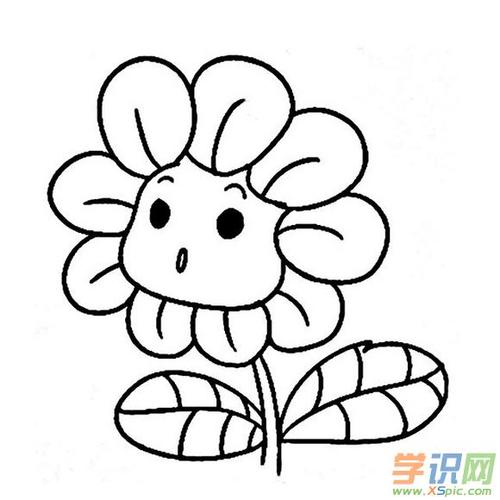 各种花朵简笔画大全各种花的简笔画图片