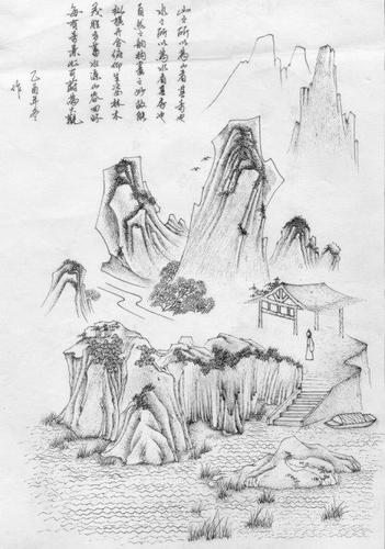 适合中性笔画的简笔画