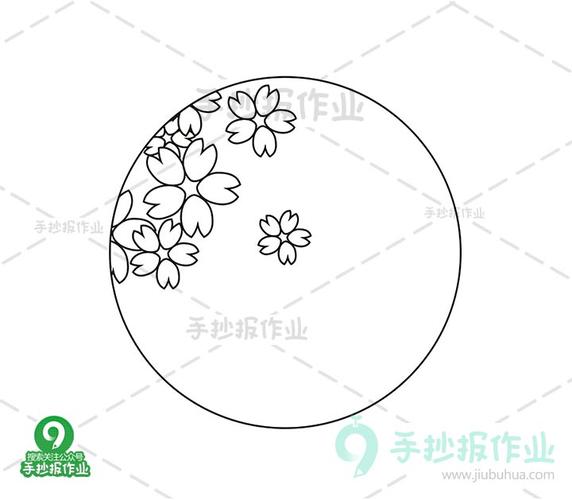 樱花简笔画