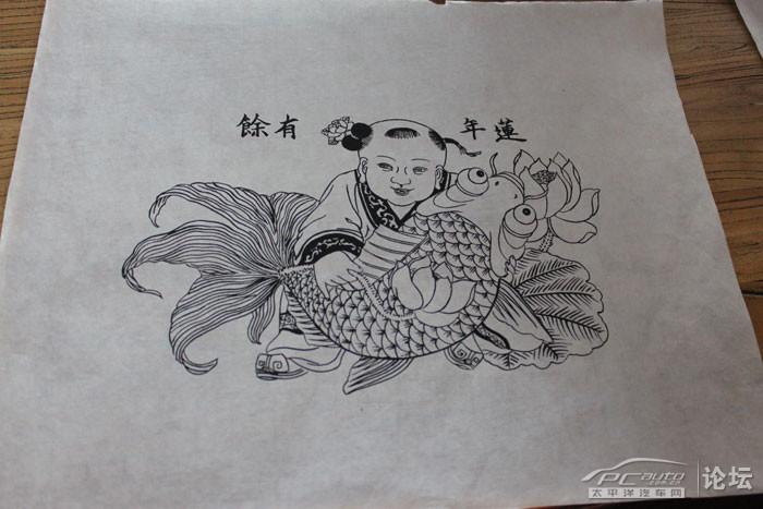 简单又漂亮的简笔画年画