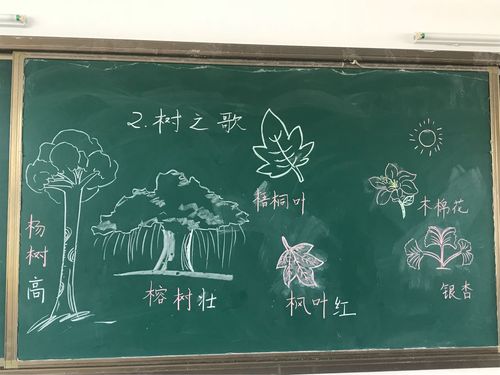 我的板书简笔画