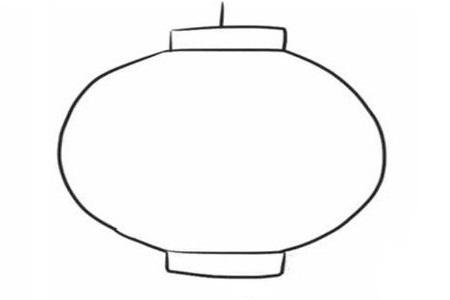 新年灯笼简笔画