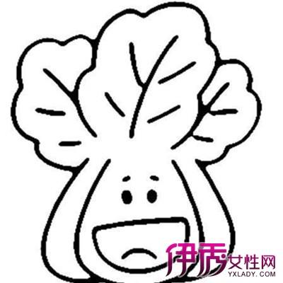 聚幼网幼儿蔬菜简笔画豆子