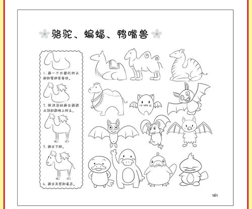 儿童简笔画大全入简笔画5000例一本就够我是神奇小画家36岁幼儿一步一