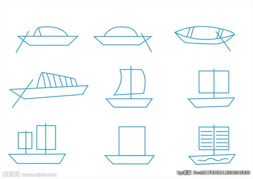 小船简笔画图片