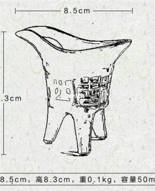 古代酒杯简笔画