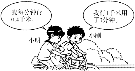 小刚小明出门的简笔画