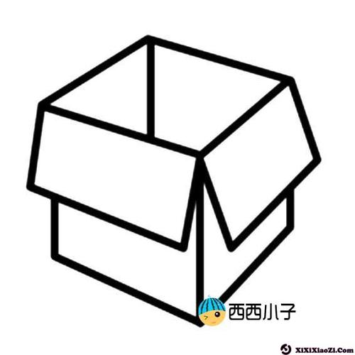 箱子简笔画 箱子简笔画图片大全纸盒简笔画图片大全