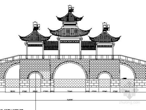 扬州儿童五亭桥简笔画