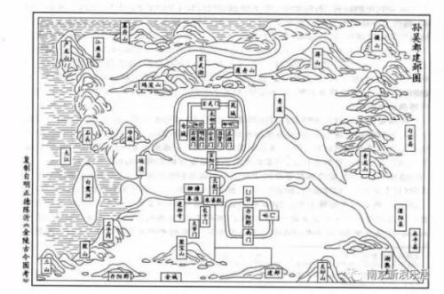 南京夫子庙的简笔画