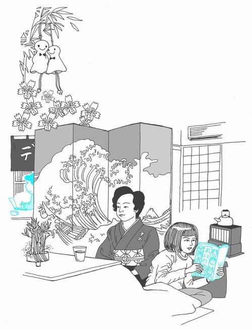 为什么日本孩子没有自己的学习房间动漫 简笔画 卡通 漫画 手绘 头像