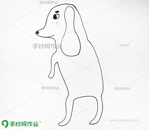 小狗简笔画