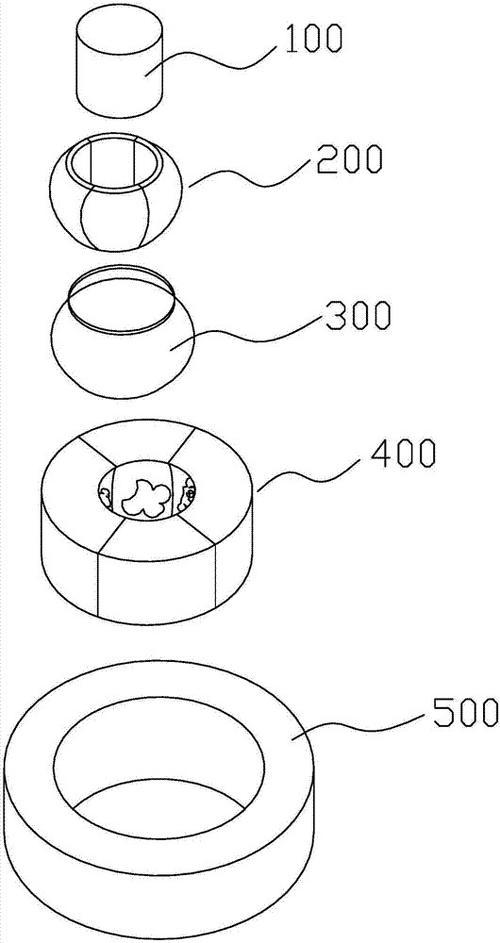 金属容器简笔画