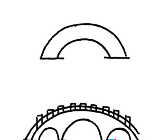 简笔画桥图片大全简笔画桥图片大全步骤