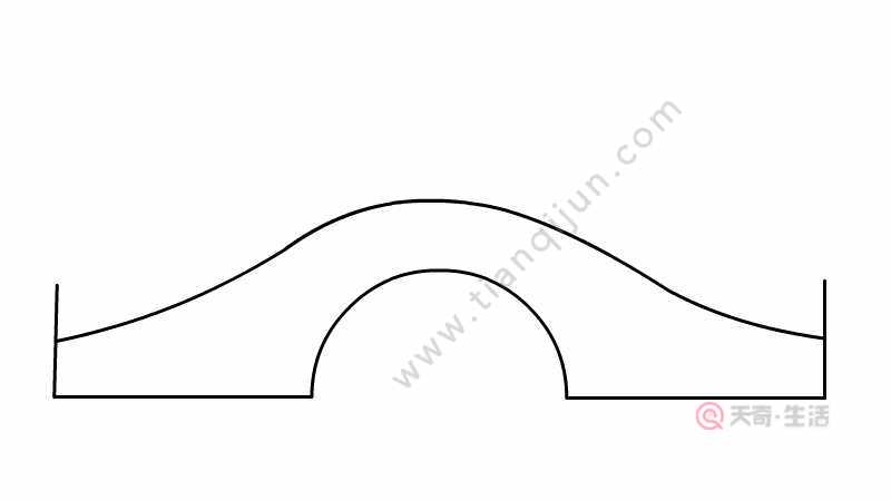 桥简笔画 桥怎么画