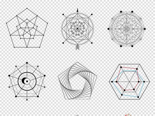 五边形喷泉简笔画