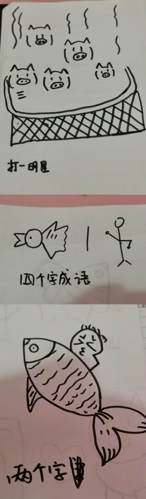 主题学习人物简笔画 一230250你画我猜游戏