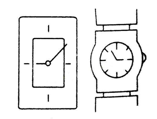 四步画出钟表简笔画步骤图教程