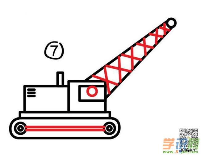 学识网 爱好 学画画 简笔画    起重机是指在一定范围内垂直提升和