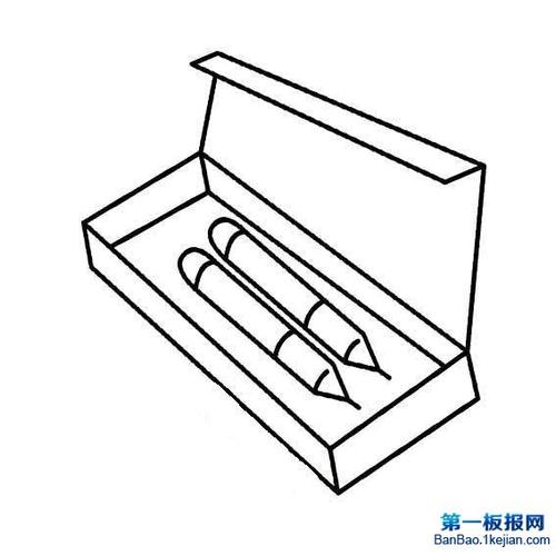 文具盒简笔画图片