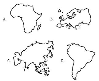 地理大洲简笔画