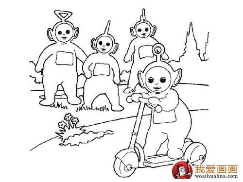 天线宝宝天线宝宝大全简笔画怎么画天线宝宝天线宝宝大全简笔画图片