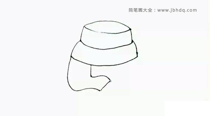 简笔画教程画围巾