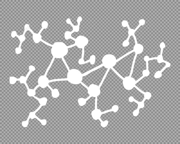 化学分子组合简笔画素材下载