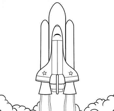 宇宙飞船的简笔画宇宙飞船的简笔画图片