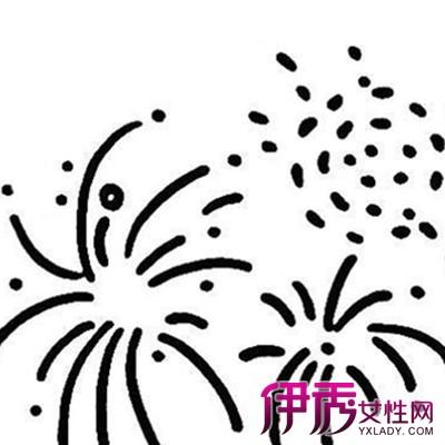 图幼儿烟花简笔画怎么画 教你画简笔画