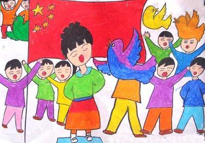 幼儿园歌唱祖国的图画简笔画 简笔画图片大全-蒲城教育文学网