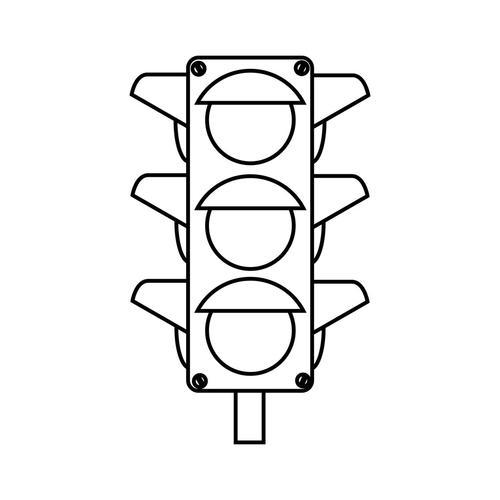 红绿灯图案简笔画