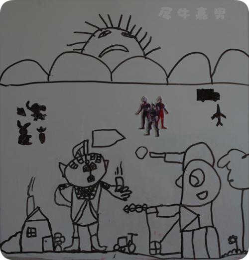 幼儿版的赛文怎么画用简笔画